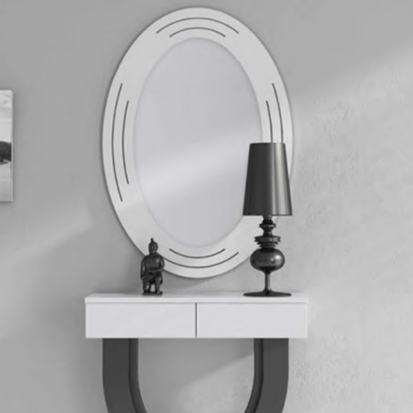 Espejo ovalado con marco 668 Disemobel