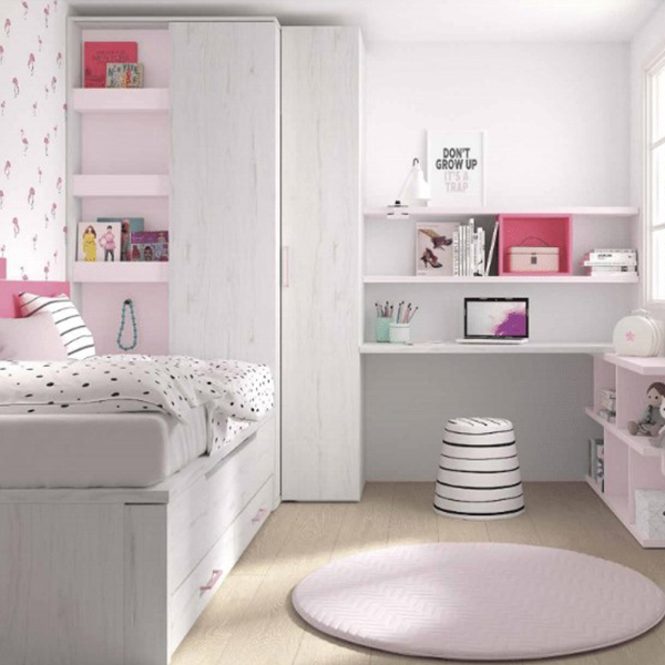 dormitorio juvenil con armario