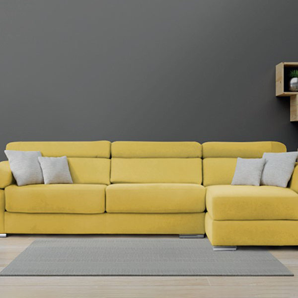 sofá rio premium amarillo