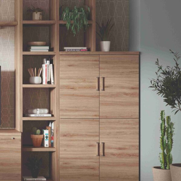 Composición mueble de salón apilable