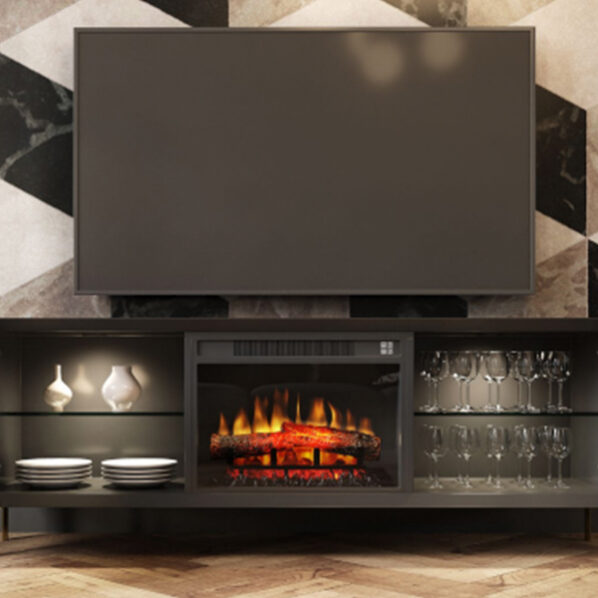 TV chimenea FR