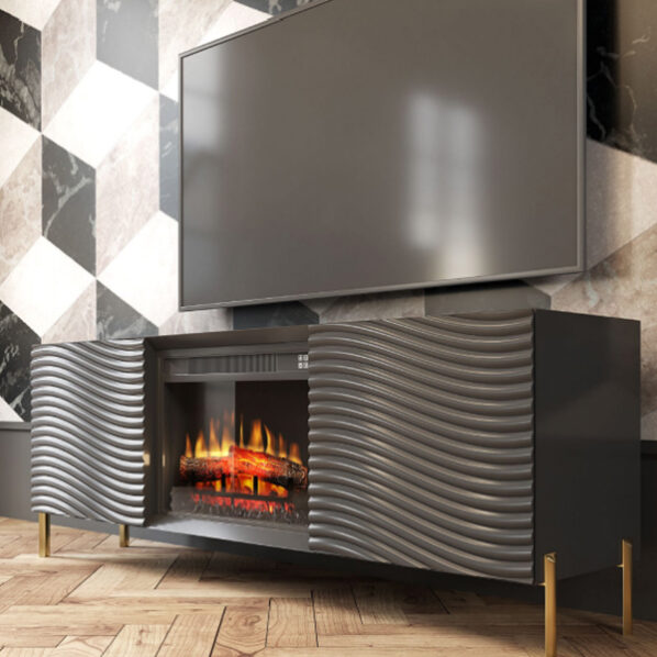 TV chimenea FR
