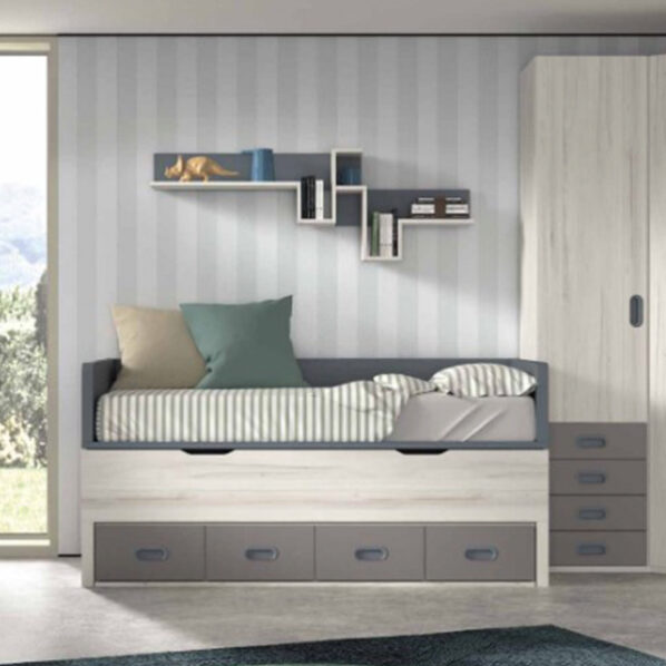 Dormitorio juvenil Formas 1
