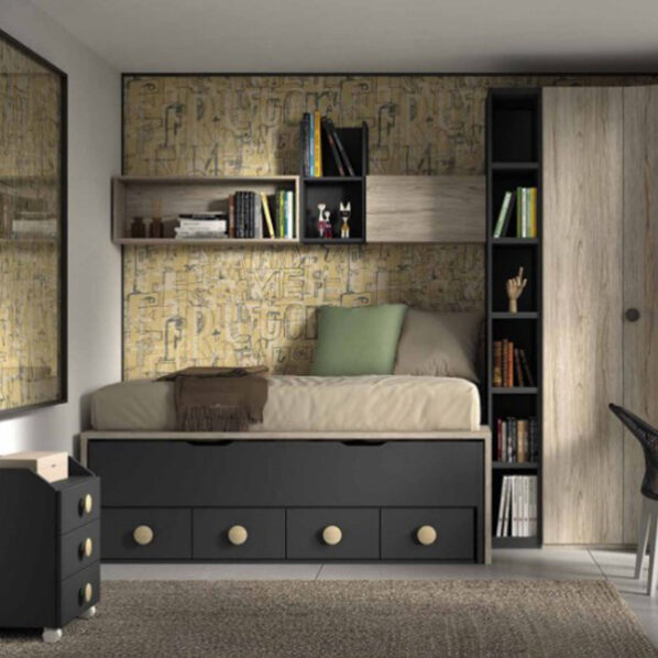 Dormitorio juvenil Formas 4