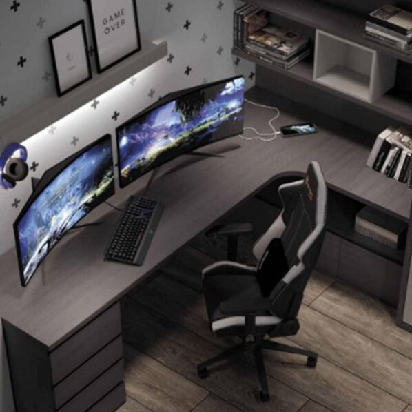 Dormitorio juvenil gaming
