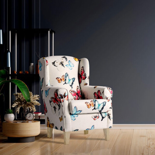 Butacas con estampados