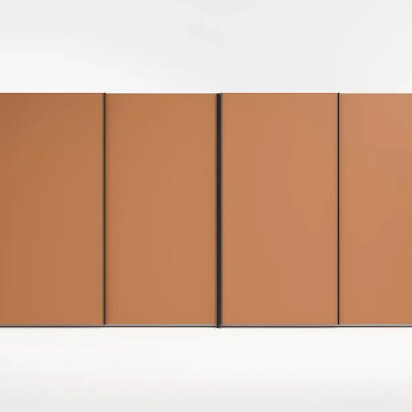 armario-puertas-correderas-terracota-dormitorio-moderno